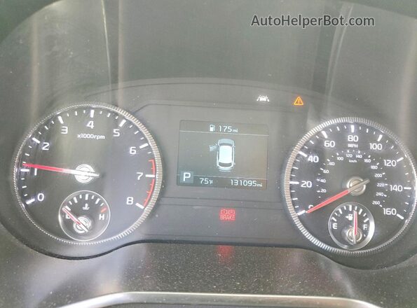 5XYP2DHC9LG079021 2020 KIA TELLURIDE White Instrument cluster view