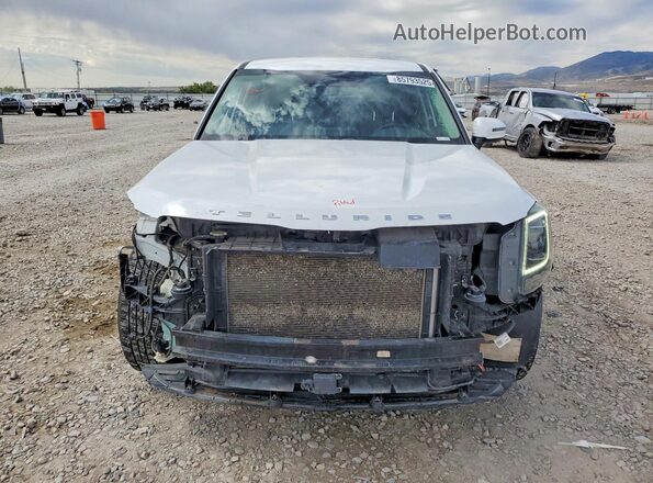 5XYP2DHC9LG079021 2020 KIA TELLURIDE White Front view