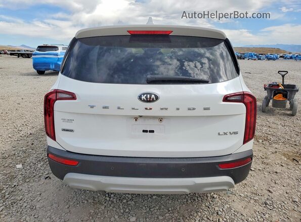 5XYP2DHC9LG079021 2020 KIA TELLURIDE White Rear view