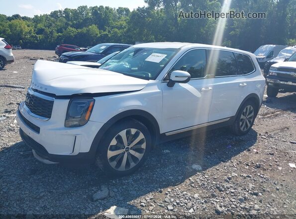 5XYP2DHC9NG198173 2022 KIA TELLURIDE White Передня ліва чверть