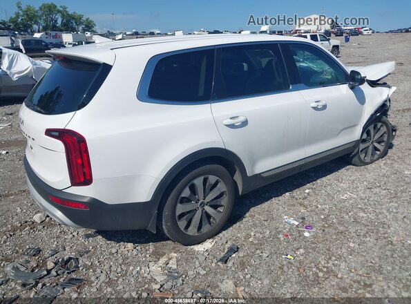 5XYP2DHC9NG198173 2022 KIA TELLURIDE White Задня права чверть