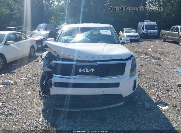 5XYP2DHC9NG198173 2022 KIA TELLURIDE White Вид панелі приладів