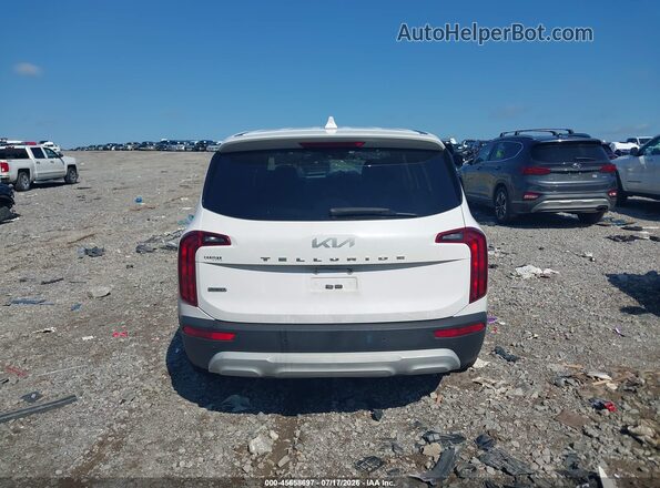 5XYP2DHC9NG198173 2022 KIA TELLURIDE White 