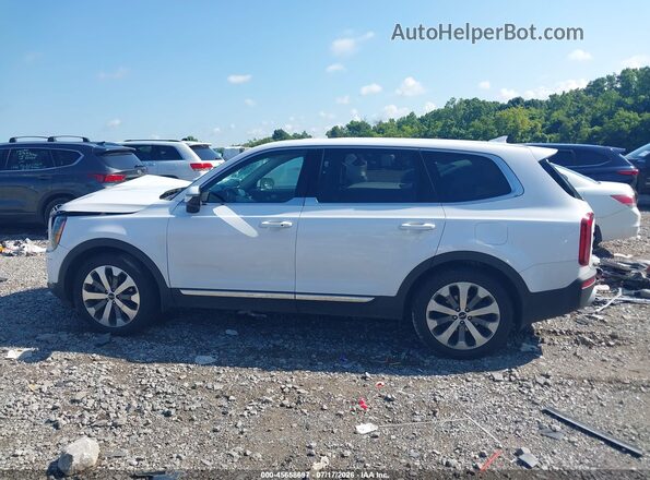5XYP2DHC9NG198173 2022 KIA TELLURIDE White Вид задньої частини салону