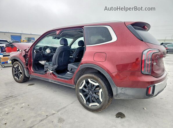 5XYP34GC0RG422905 2024 KIA TELLURIDE Red Rear left