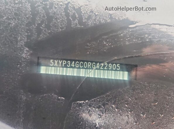 5XYP34GC0RG422905 2024 KIA TELLURIDE Red 360 interior view