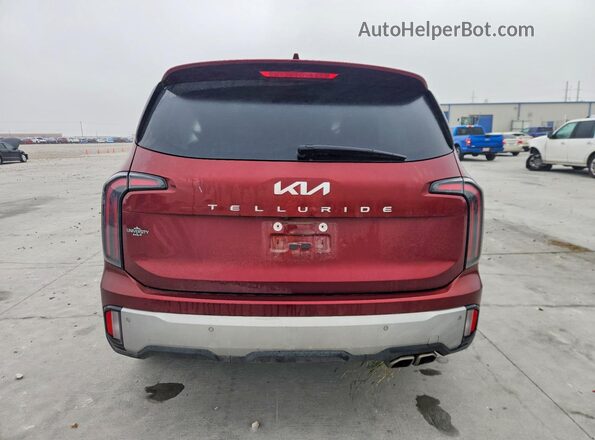 5XYP34GC0RG422905 2024 KIA TELLURIDE Red Rear view