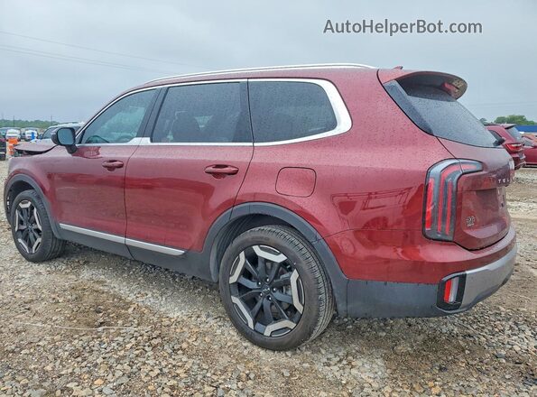 5XYP34GC2RG559392 2024 KIA TELLURIDE Red Rear left