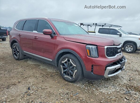 5XYP34GC2RG559392 2024 KIA TELLURIDE Red Front right