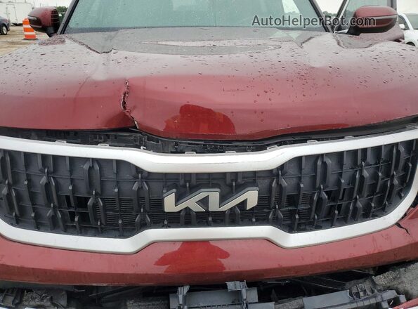 5XYP34GC2RG559392 2024 KIA TELLURIDE Red Engine compartment view
