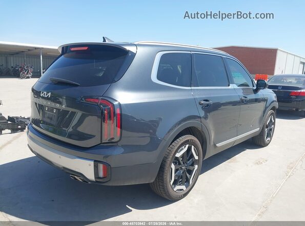 5XYP34GC5PG352394 2023 KIA TELLURIDE Gray Trasero derecho