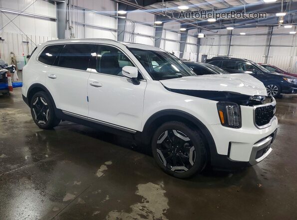5XYP34GC8RG463783 2024 KIA TELLURIDE White წინა მარჯვენა