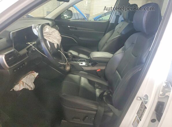 5XYP34GC8RG463783 2024 KIA TELLURIDE White წინა სალონის ხედი