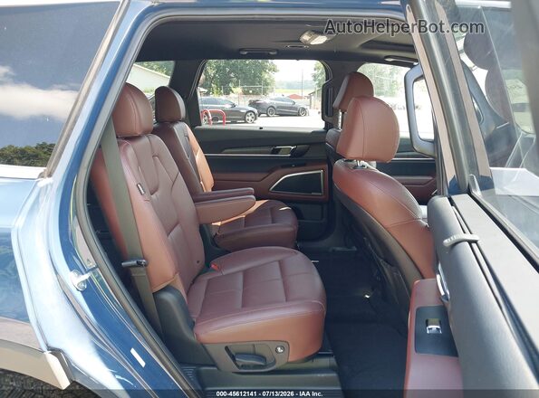 5XYP34GC9RG500372 2024 KIA TELLURIDE Blue VIN sticker view