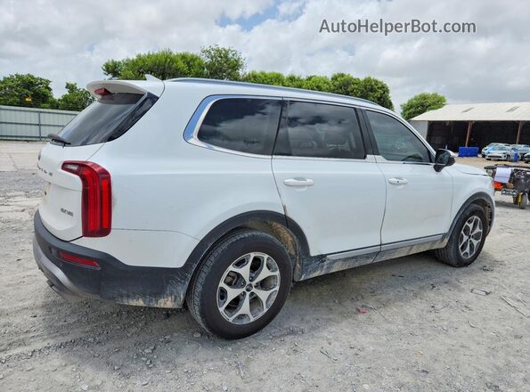 5XYP34HC0LG083651 2020 KIA TELLURIDE Белый Задняя правая четверть
