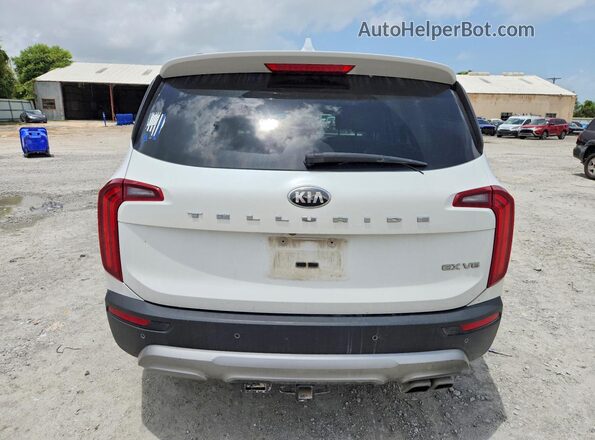 5XYP34HC0LG083651 2020 KIA TELLURIDE Белый Вид сзади