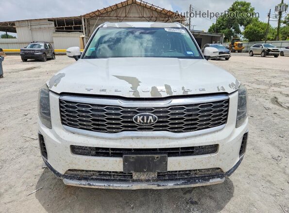 5XYP34HC0LG083651 2020 KIA TELLURIDE Белый Вид спереди