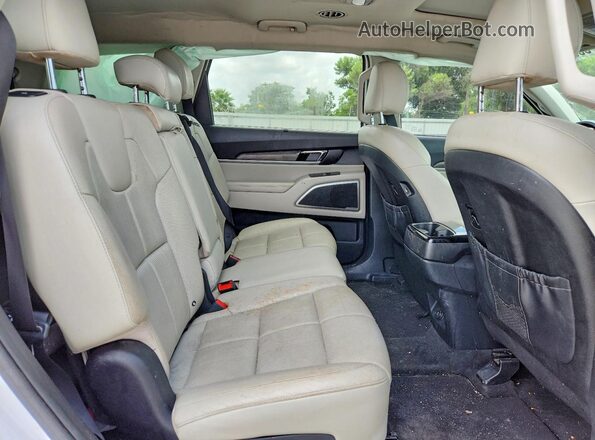 5XYP34HC0LG083651 2020 KIA TELLURIDE Белый Вид задних сидений