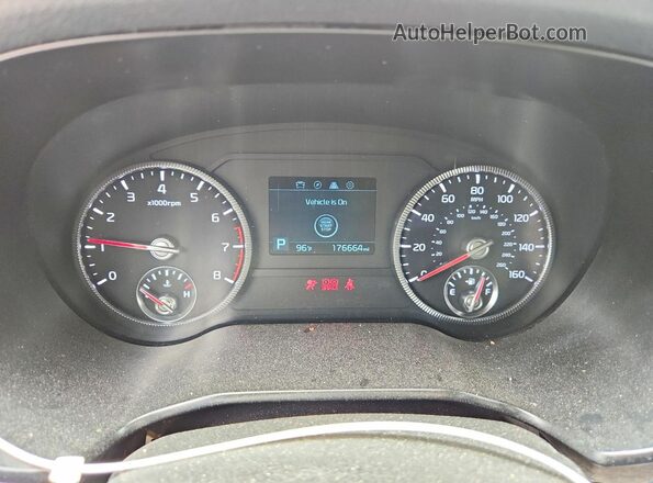 5XYP34HC0LG083651 2020 KIA TELLURIDE Белый Вид щитка приборов