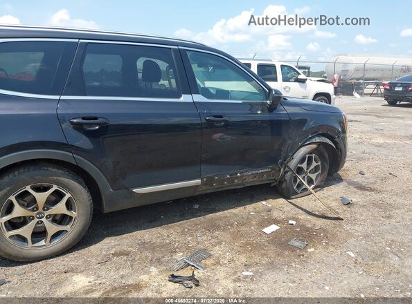 5XYP34HC0MG131702 2021 KIA TELLURIDE Black Front view