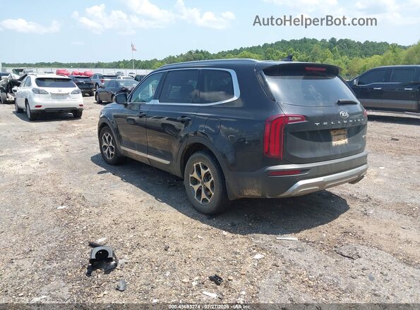 5XYP34HC0MG131702 2021 KIA TELLURIDE Black Rear left