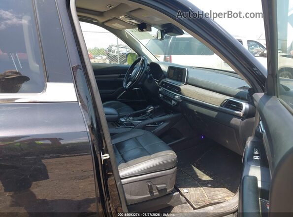 5XYP34HC0MG131702 2021 KIA TELLURIDE Black Front interior view