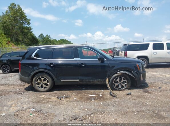 5XYP34HC0MG131702 2021 KIA TELLURIDE Black Rear interior view