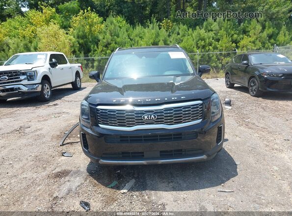 5XYP34HC0MG131702 2021 KIA TELLURIDE Black Instrument cluster view