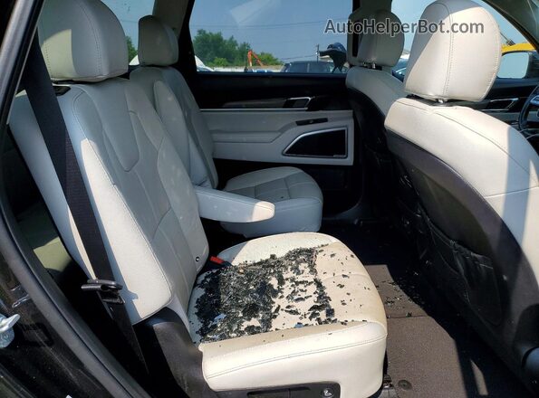 5XYP34HC0MG166093 2021 KIA TELLURIDE Черный Вид задней части салона