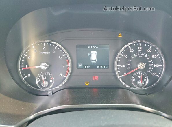 5XYP34HC0MG166093 2021 KIA TELLURIDE Черный Вид щитка приборов