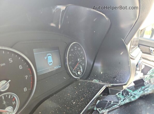 5XYP34HC0NG307133 2022 KIA TELLURIDE Gray Vista del cuadro de instrumentos
