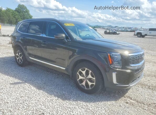 5XYP34HC1LG019554 2020 KIA TELLURIDE Gray Delantero derecho