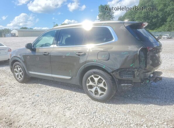5XYP34HC1LG019554 2020 KIA TELLURIDE Gray Trasero izquierdo