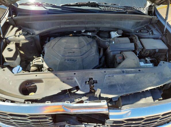 5XYP34HC1LG020025 2020 KIA TELLURIDE Black ძრავის განყოფილების ხედი