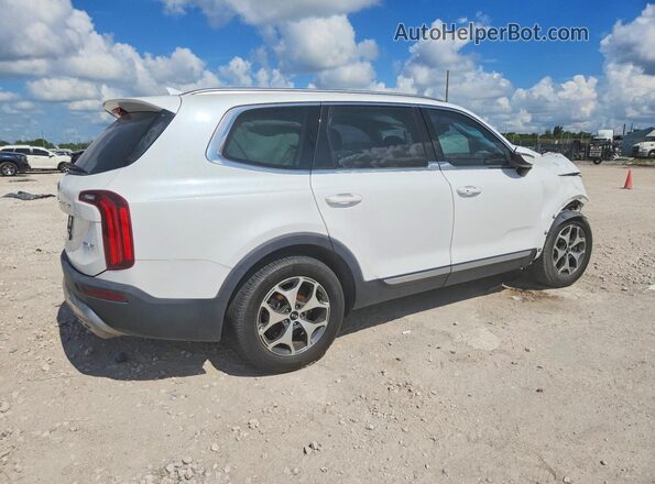 5XYP34HC2LG018252 2020 KIA TELLURIDE White უკანა მარჯვენა
