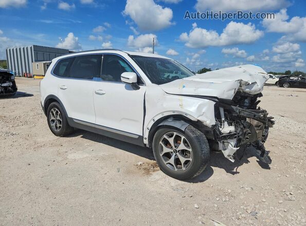 5XYP34HC2LG018252 2020 KIA TELLURIDE White წინა მარჯვენა