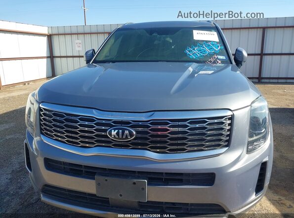 5XYP34HC3LG017904 2020 KIA TELLURIDE Blue Вид щитка приладів