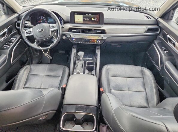 5XYP34HC3LG019006 2020 KIA TELLURIDE Black Dashboard view