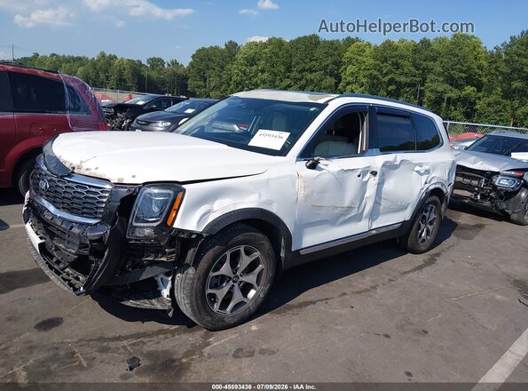 5XYP34HC3LG032015 2020 KIA TELLURIDE White Front left