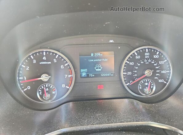 5XYP34HC3LG051664 2020 KIA TELLURIDE Brown Սարքավորումների վահանակի տեսք