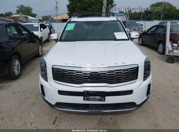 5XYP34HC3LG094143 2020 KIA TELLURIDE Белый Вид щитка приборов