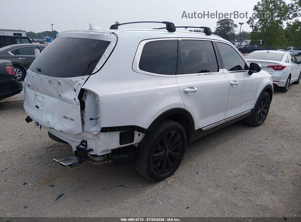 5XYP34HC3LG094143 2020 KIA TELLURIDE Белый Задняя правая четверть