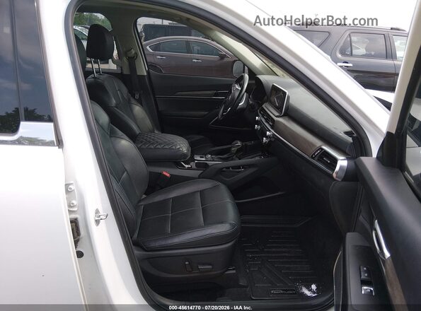 5XYP34HC3LG094143 2020 KIA TELLURIDE Белый Вид салона спереди