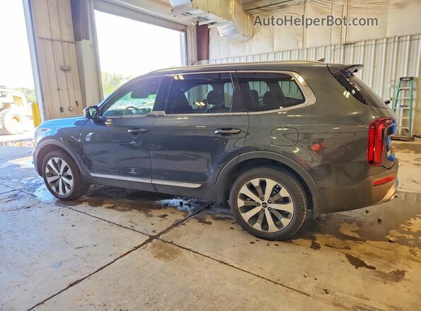 5XYP34HC3MG183406 2021 KIA TELLURIDE Угольный Задняя левая четверть