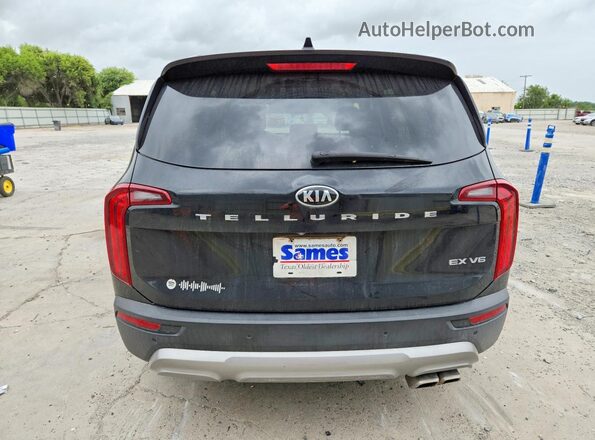 5XYP34HC4LG035375 2020 KIA TELLURIDE Black Հետևի տեսք