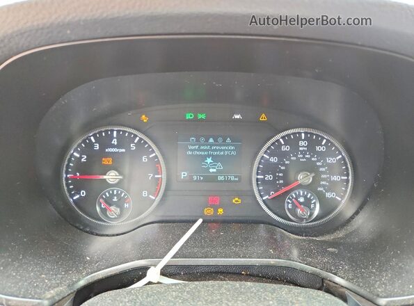5XYP34HC4LG035375 2020 KIA TELLURIDE Black Սարքավորումների վահանակի տեսք