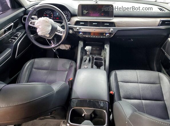 5XYP34HC5MG106150 2021 KIA TELLURIDE Gray Vista del salpicadero