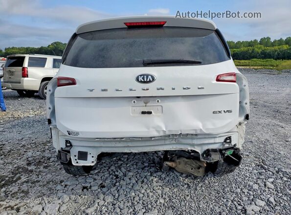 5XYP34HC5MG139231 2021 KIA TELLURIDE White Vista trasera