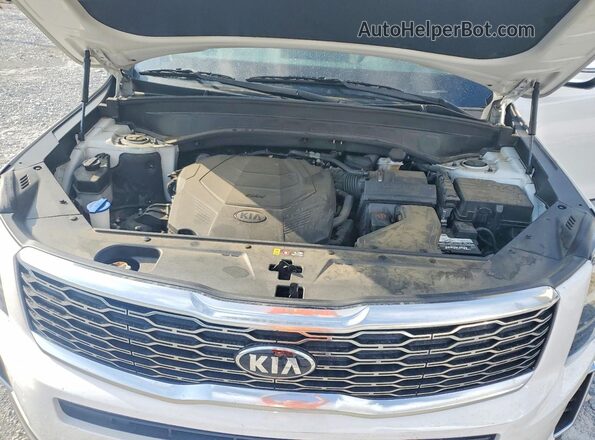 5XYP34HC5MG139231 2021 KIA TELLURIDE White Vista interior trasera