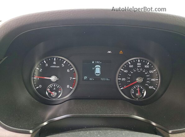 5XYP34HC5MG139231 2021 KIA TELLURIDE White Vista del cuadro de instrumentos